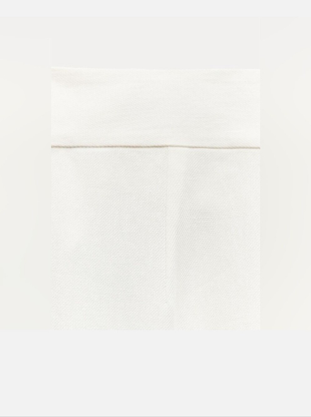 Zara Linen Blend ZW Collection Palazzo Wide Leg Pants - Picture 10 of 15